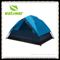 Portable wind resistant luxury family camping tent & camping tent poles